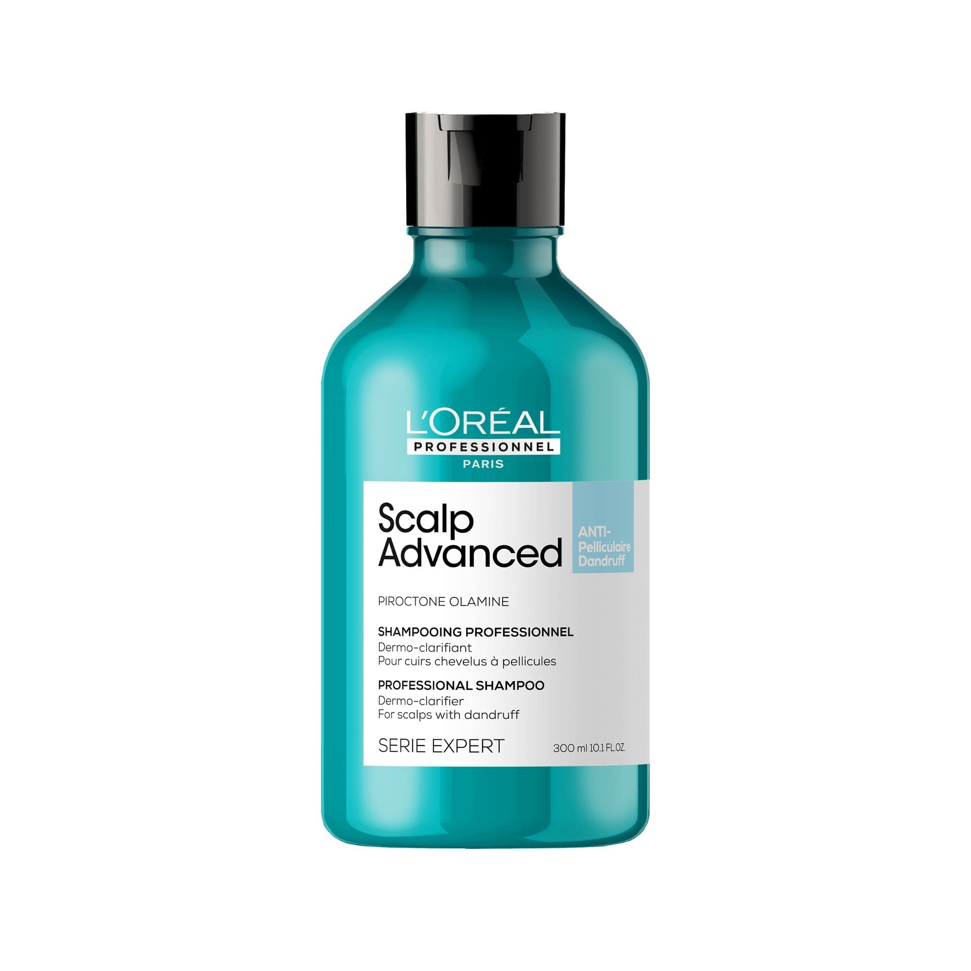 Anti-dandruff dermo-clarifier shampoo.